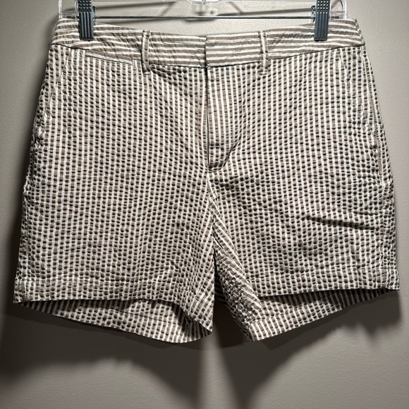 A new Day Chino Striped Textured Shorts Size 4 Cotton - Picture 4 of 15